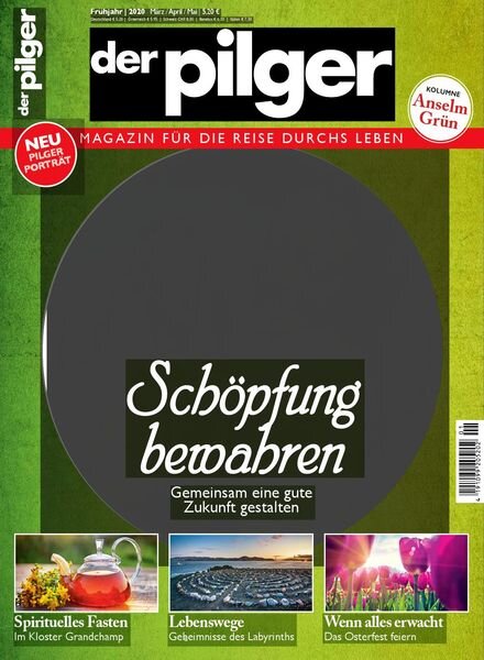 Der Pilger – Marz-Mai 2020 Cover