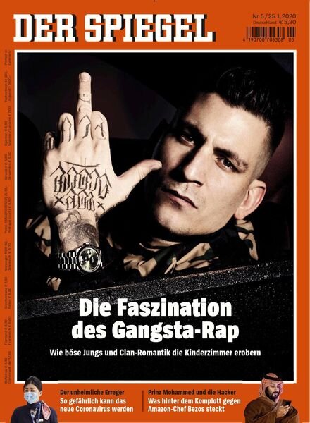Der Spiegel – 25 Januar 2020 Cover
