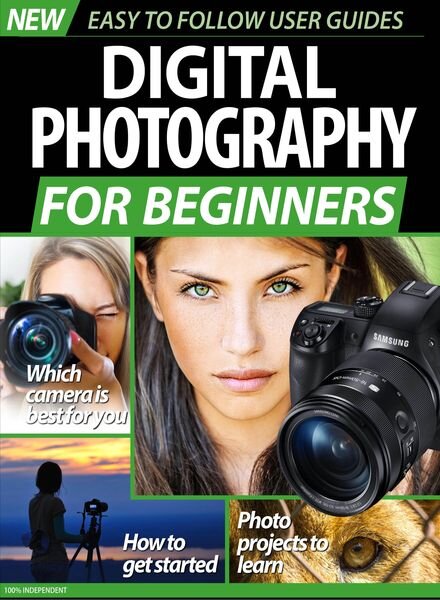 Digital Photography For Beginners – January 2020 Cover