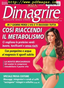 Dimagrire – Agosto 2013