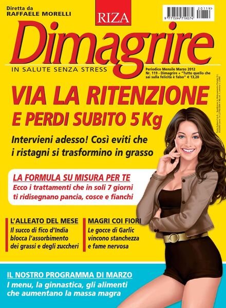 Dimagrire – Marzo 2012 Cover