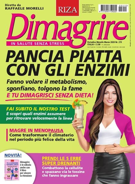 Dimagrire – Marzo 2020 Cover