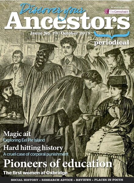 Discover Your Ancestors – October 2019 Cover