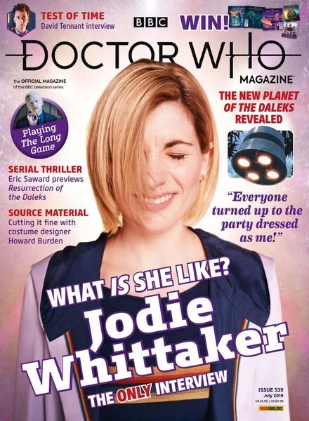 Doctor Who Magazine – Issue 539 – July 2019 Cover