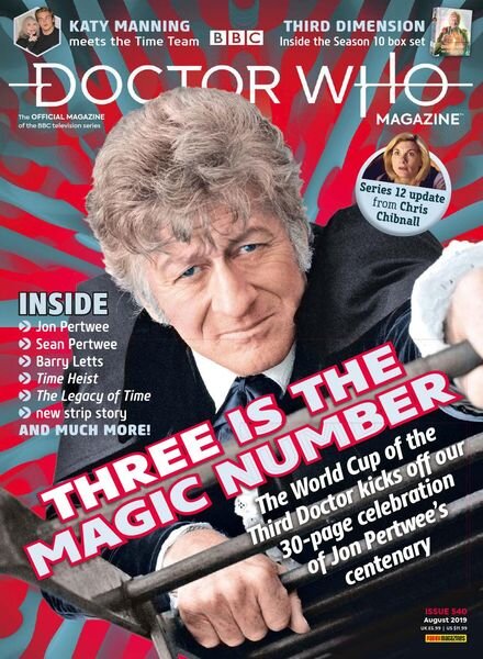 Doctor Who Magazine – Issue 540 – August 2019 Cover