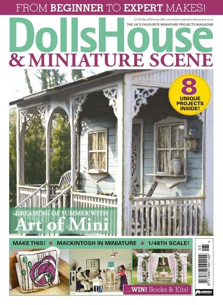 Dolls House & Miniature Scene – Issue 288 – May 2018 Cover
