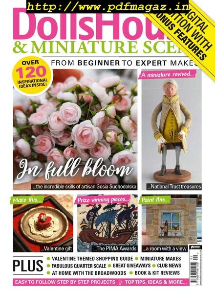 Dolls House and Miniature Scene – February 2020 Cover