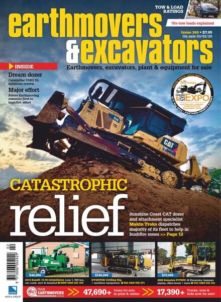 Earthmovers & Excavators – February 2020 Cover