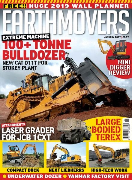 Earthmovers – January 2019 Cover