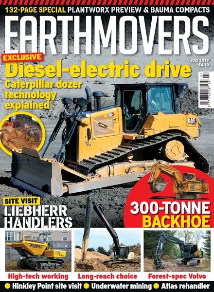 Earthmovers – July 2019 Cover