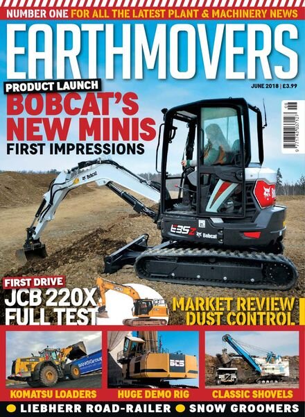 Earthmovers – June 2018 Cover