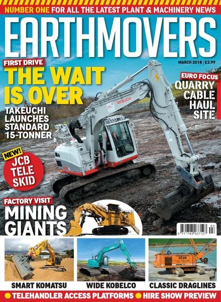 Earthmovers – March 2018 Cover