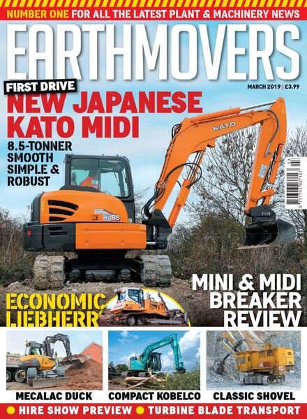 Earthmovers – March 2019 Cover