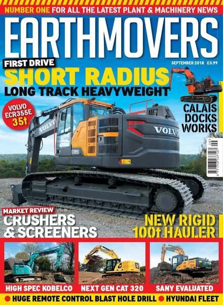Earthmovers – September 2018 Cover