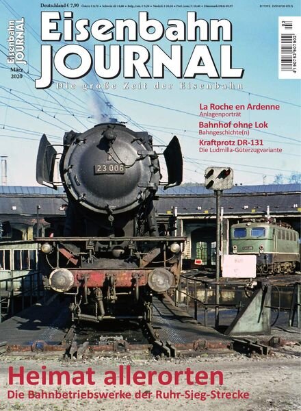 Eisenbahn Journal – Marz 2020 Cover