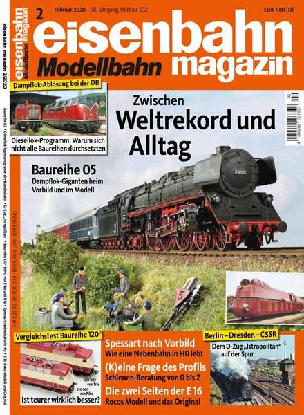 Eisenbahn Magazin – Februar 2020 Cover