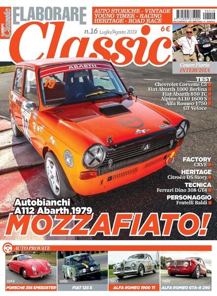 Elaborare Classic – Giugno-Luglio 2019 Cover