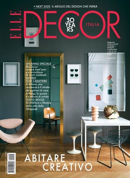 Elle Decor Italia – gennaio 2020 Cover