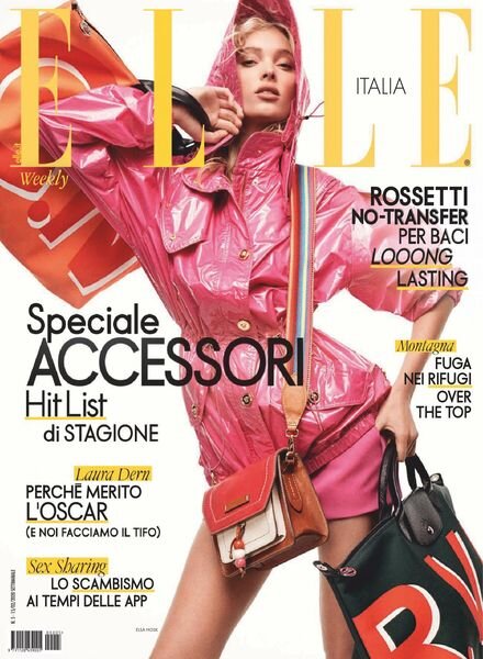 Elle Italia – 15 febbraio 2020 Cover