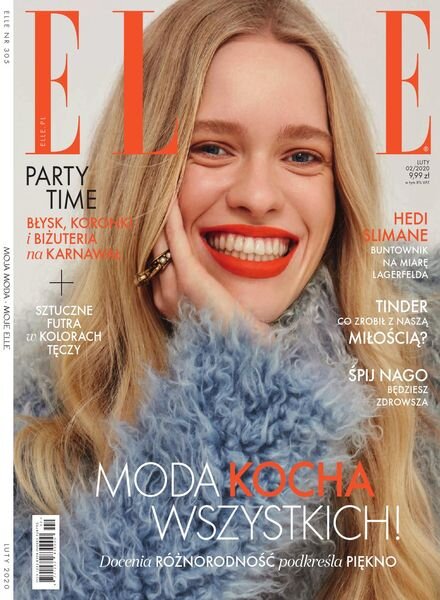 Elle Poland – Luty 2020 Cover