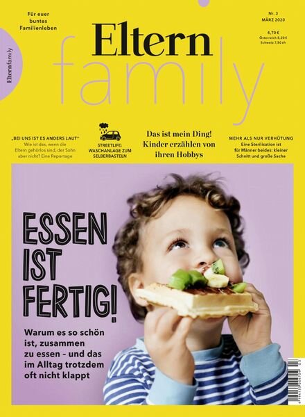 Eltern Family – Marz 2020 Cover