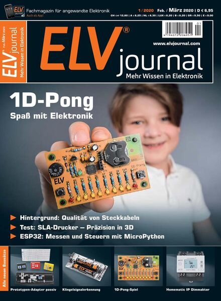 ELV Journal – Februar-Marz 2020 Cover