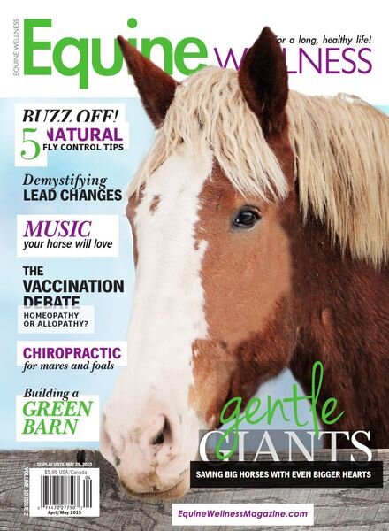 Equine Wellness Magazine – April-May 2015 Cover