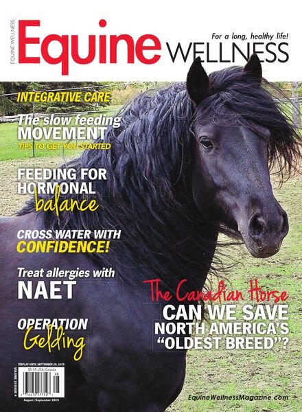 Equine Wellness Magazine – August-September 2015 Cover