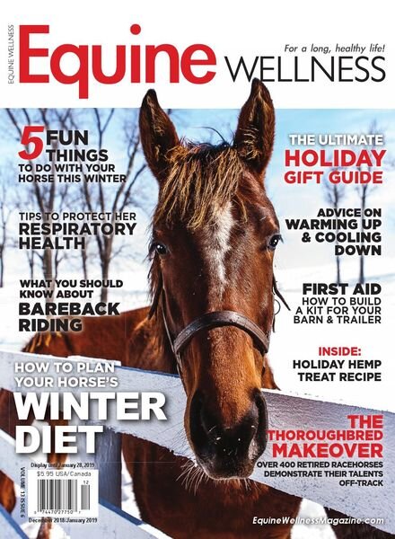 Equine Wellness Magazine – December 2018 – January 2019 Cover