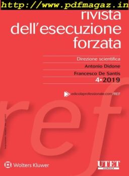 Esecuzione forzata – Agosto 2019