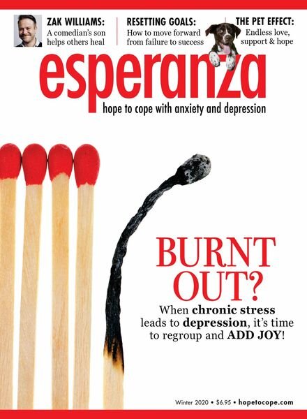 esperanza Magazine for Anxiety & Depression – February 2020 Cover