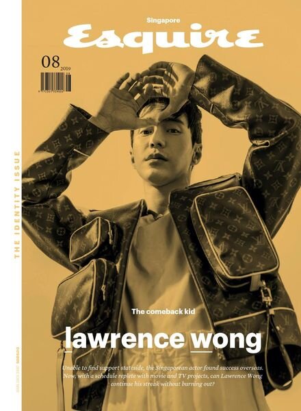 Esquire Singapore – August 2019 Cover
