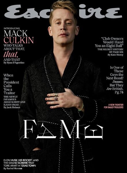 Esquire USA – March 2020 Cover