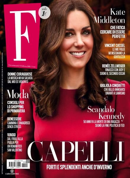 F – 11 Febbraio 2020 Cover