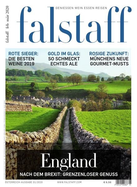 Falstaff – Februar 2020 Cover