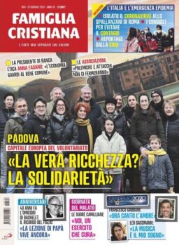 Famiglia Cristiana – 9 Febbraio 2020