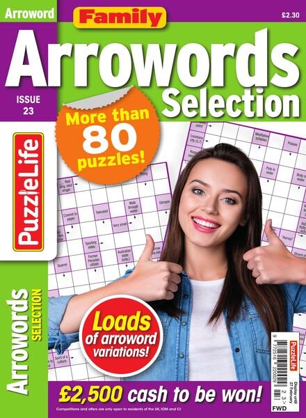 Family Arrowords Selection – Issue 23 – January 2020 Cover