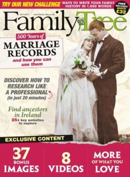 Family Tree UK – July 2019