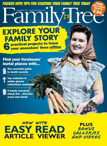 Family Tree UK – November 2019 Cover