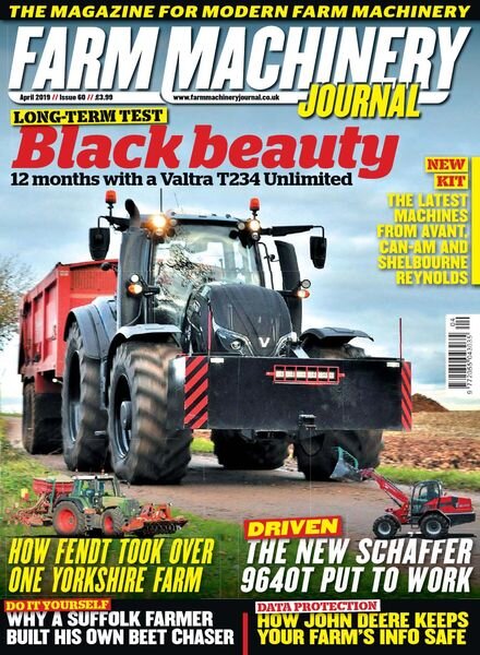 Farm Machinery Journal – April 2019 Cover