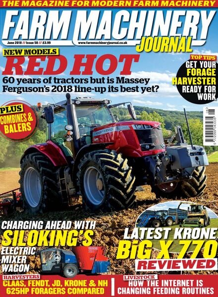 Farm Machinery Journal – June 2018 Cover
