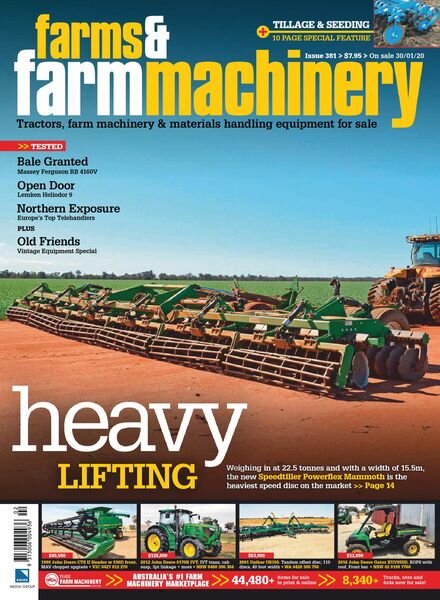 Farms and Farm Machinery – February 2020 Cover