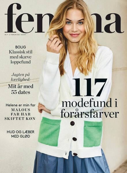 Femina Denmark – 27 February 2020 Cover