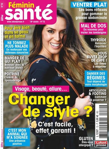 Feminin Sante – janvier 2020 Cover