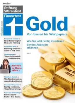 Finanztest – Marz 2020