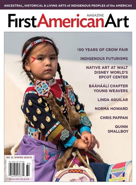 First American Art Magazine – Issue 21 – Winter 2018-2019 Cover