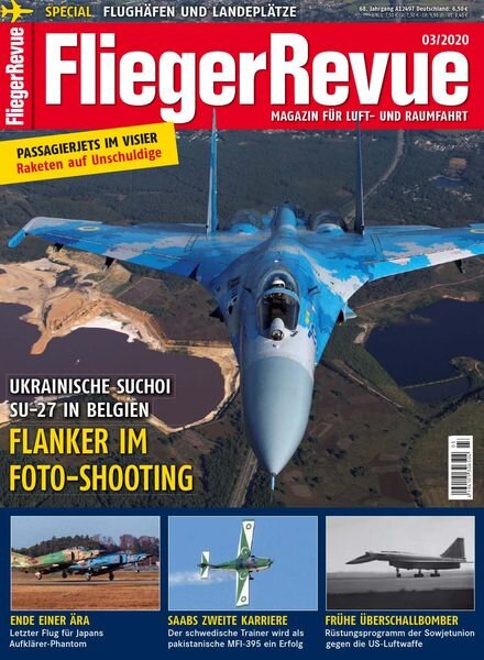 FliegerRevue – Marz 2020 Cover