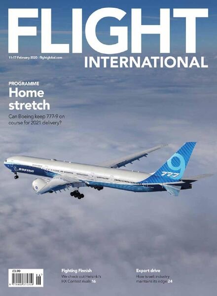 Flight International – 11 February 2020 Cover