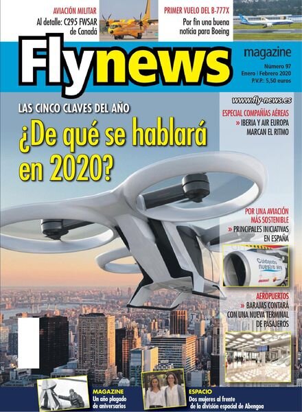 Fly News Magazine – enero 2020 Cover