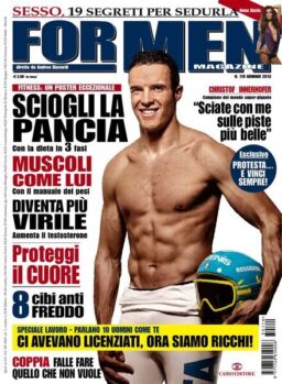 For Men Magazine – Gennaio 2013